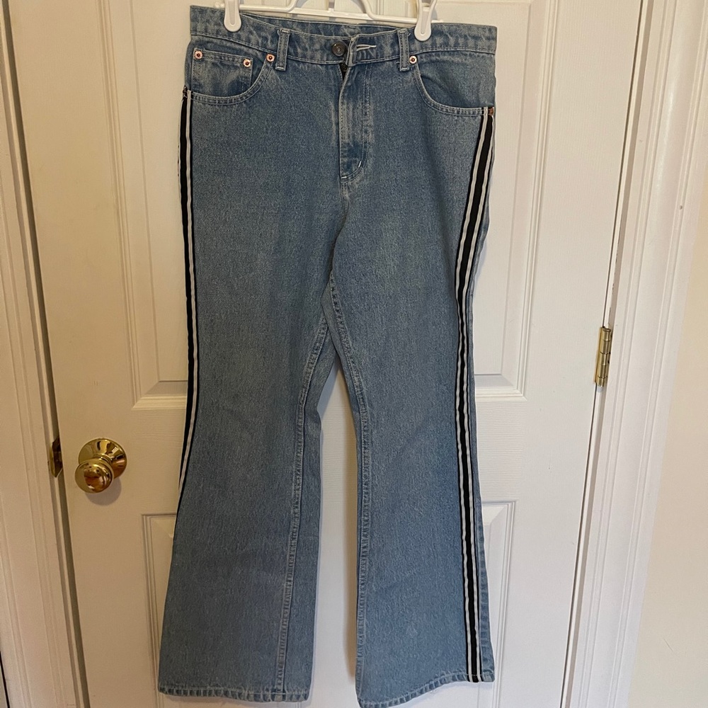 Vintage flare denim jeans